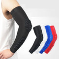 Men Sport Fitness Elbow Brace Basketball Elbow Support Pad Compression Athletic Arm Sleeves