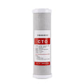10 Inch Cto Compressed Activated Carbon Filter element Suitable for Water Purification System Filtration
