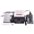 Mini Micromotor Polisher Strong 204+102l Engraving Grinding Machine 35000rpm Electric Polishing Machine for Nail/Gem/Jewelry