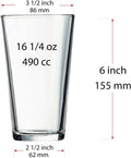 Factory Customized clear Soda-lime Glass Coffee glassware Glass Water Cup for Beer Juice Milk Iced Coffee and Wine