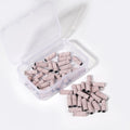 Wholesale 100pcs/box Professional Manicure 3.0mm Pink Mini Sanding Bands Remove Gel Polish