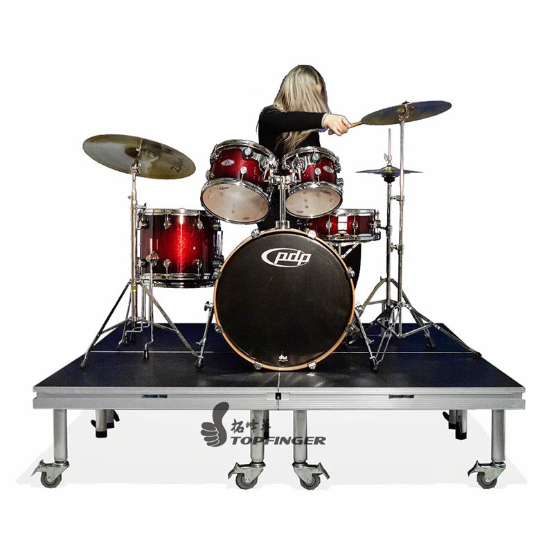 Topfinger 2022 Wedding Decoration Professional Equipment Live Concert Fast Set up Strong Loading Stage for Sale