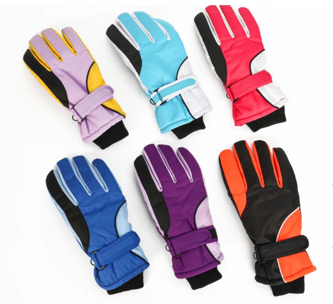 Cheap Winter Gloves Waterproof Woman Ski Glove Winter Lady Skiing Glove