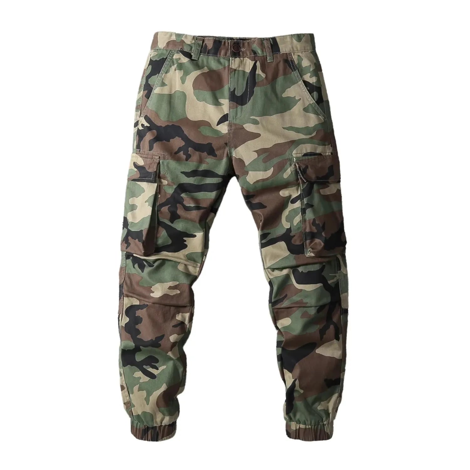 Oem Custom Outdoor 100%cotton 8 Pockets Wide Leg Plus Size Work Carpenter Pants for Men