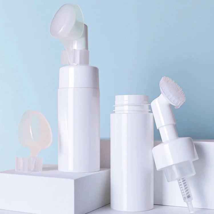 42mm 43mm Mousse Foamer Pump Foam Soap Dispenser Pump Face Wash Silicone Brush Foam Pum