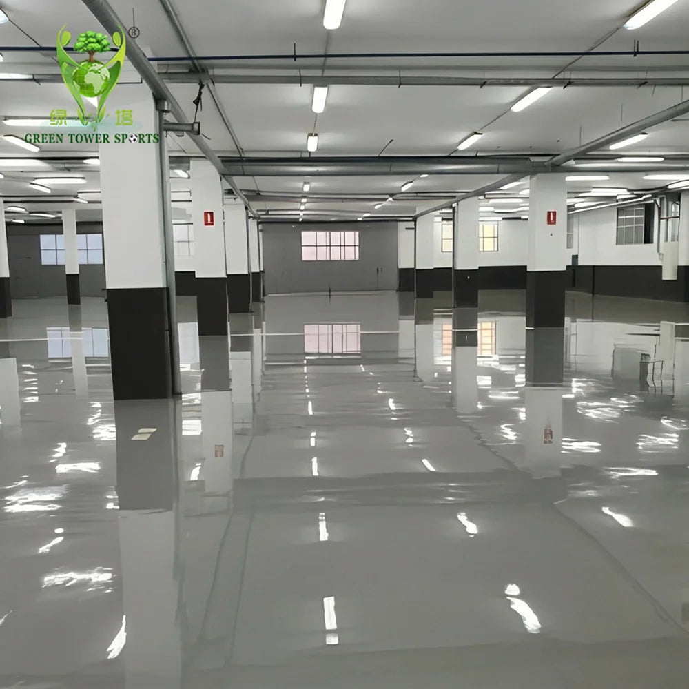 30MPa 4350PSI Self Leveling Cement for Garage Floor Finish Wear-Resistant Car Parking Concrete Overlay 25kg