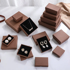 Vintage European American Style Jewelry Box for Necklace Earrings Bracelet Display & Packaging Elegant Hairpin Ring Holder