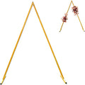 Dropshiping Triangle Wedding Arches for Ceremony Metal Wedding Arch Photo Booth Backdrop Stand for Garden Wedding Parties