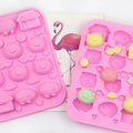 627 3D Cute Animal Creative Shape Pigs Cake Baking Tools Silicone Chocolate Molds