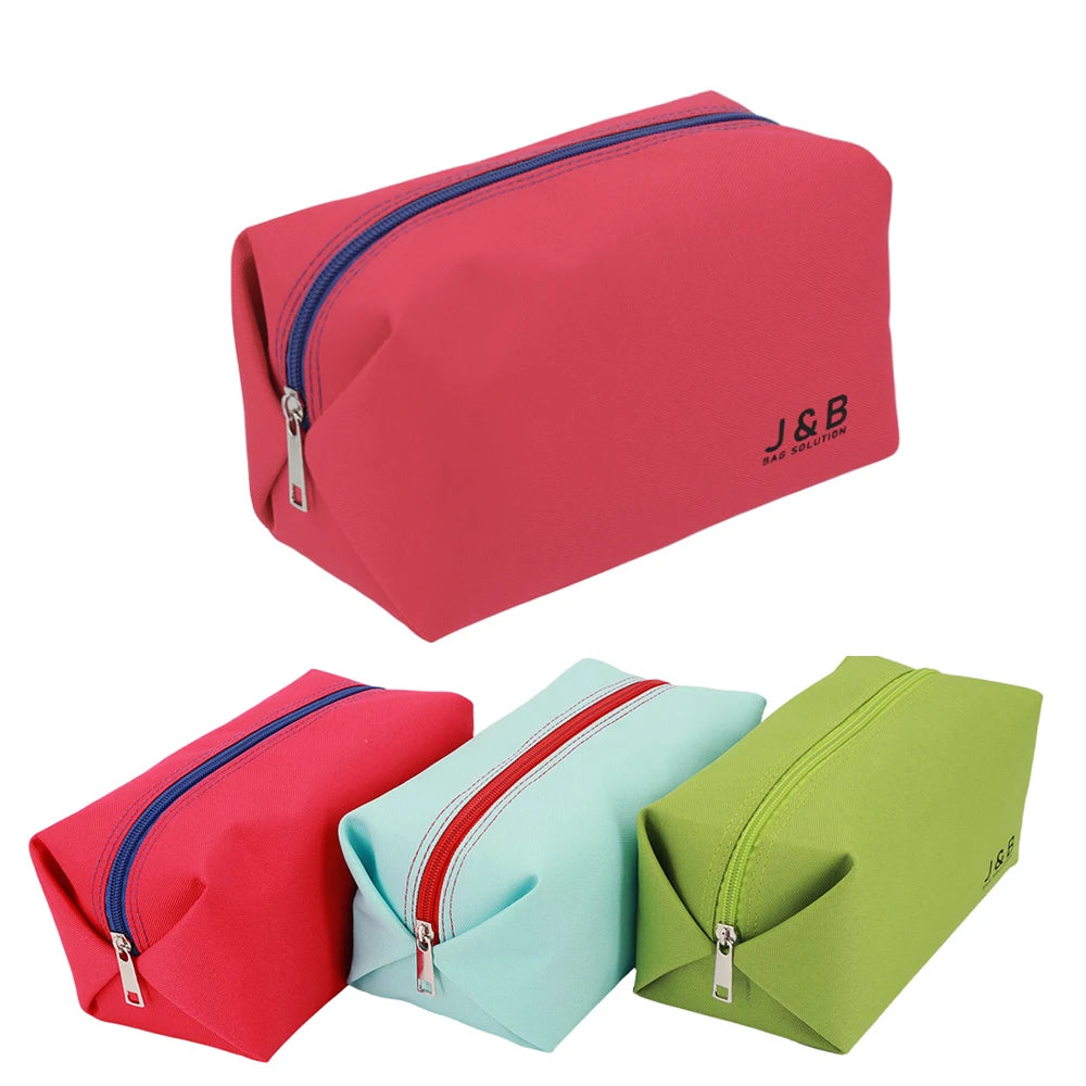 Wholesale Hot Sale Cheap Makeup Toiletry Packaging Zipper Bag with Company Logo Custom Promotional Polyester Cosmetic Gift Pouch