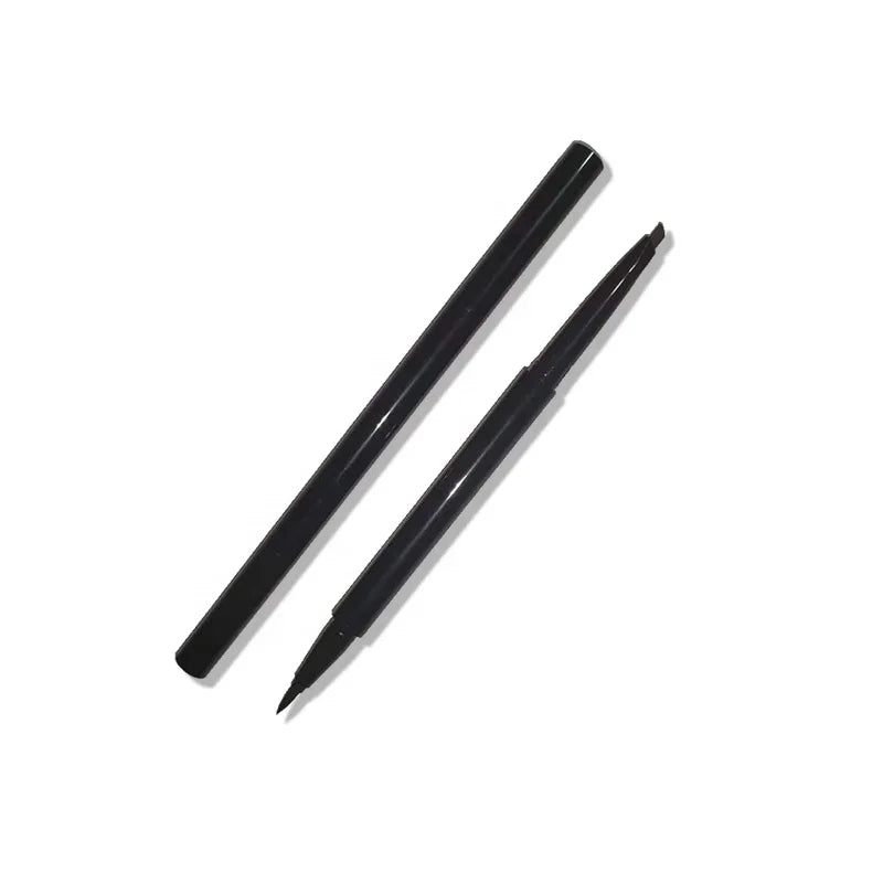 Adhesive Eyeliner Vegan Cruelty Free Long Lasting 2 in 1 Eyeliner and Eyebrow Pen Private Label