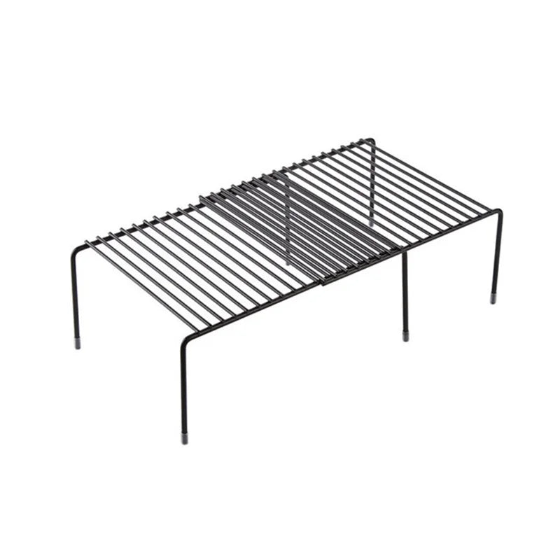 Retractable Kitchen Rack Shelf Metal Iron Under Sink Dish Organizer Storage Rack