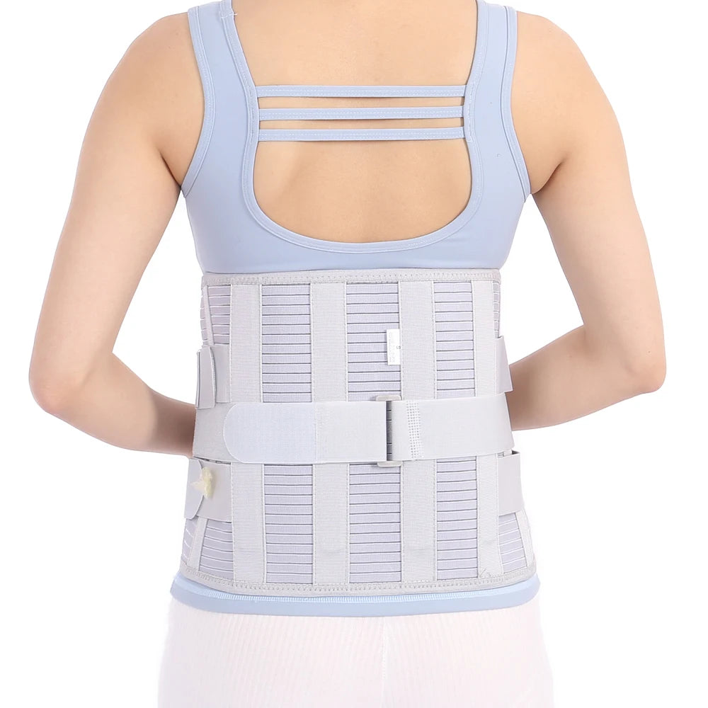 New Neoprene Back Support Posture Corrector Waist Fixation Customized Lumbar Belt Adjustable/Detachable Straps Professional