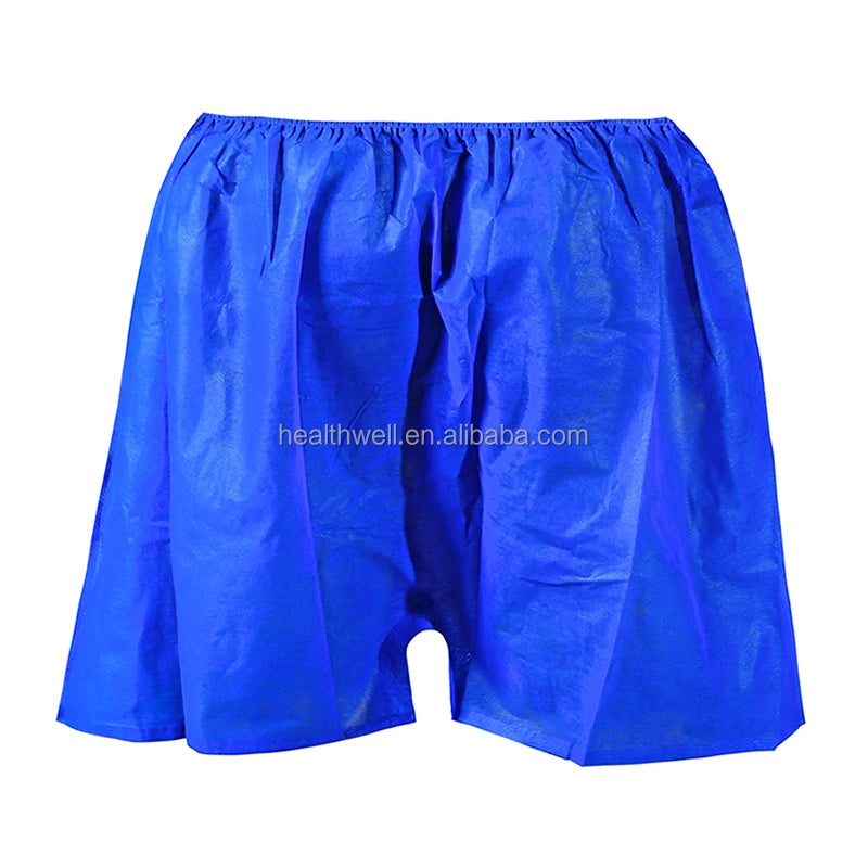 Mens Underwear Disposable pp Non Woven Men's Boxer Short for Spa