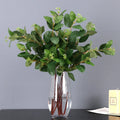 Popular Design Silk Dutch Eucalyptus Stem  Decorative Plants Gold Money Eucalyptus Leaves