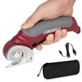 Lithium Battery Scissors Carpet Scissors Rechargeable Textile Cordless Fabric 6mm Cutting Electric Scissors