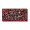 Jackson Pollock Style Oil Paintings Art on Canvas Colorful Fine Art Blossoming Dreams Modern Decor Handmade Wall Art Decor