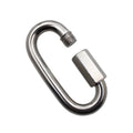 316 304 Stainless Steel Quick Connect Ring Oval Chain Buckle Runway Buckle Mountaineering Buckle Meilong Lock Coupling Ring