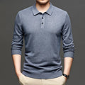 Men's Lightweight Long Sleeve Knitted Pullover Sweater for  Neck Crew Collar Anti-Shrink & Breathable for Work Autumn Season