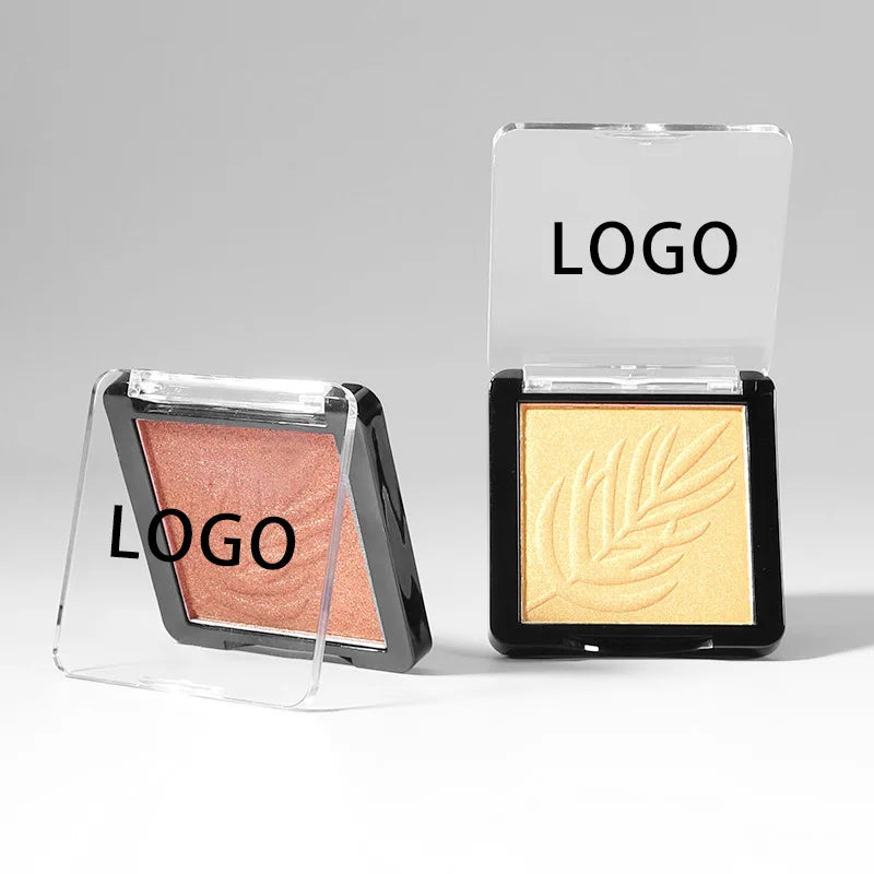 Make Your Logo Private Label Highlighter Palette Glitter Diamond Highlighter Face Makeup