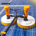 Dual-Head 3.5/5.5/7.5M Robot PV Module Cleaning Brush Panel Cleansing Massage Tool
