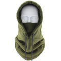 Cycling Cap Ski Winter Windproof Cap Outdoor Sports Bib Cold Padded Hood Mask Plush Warm Hat Face Mask