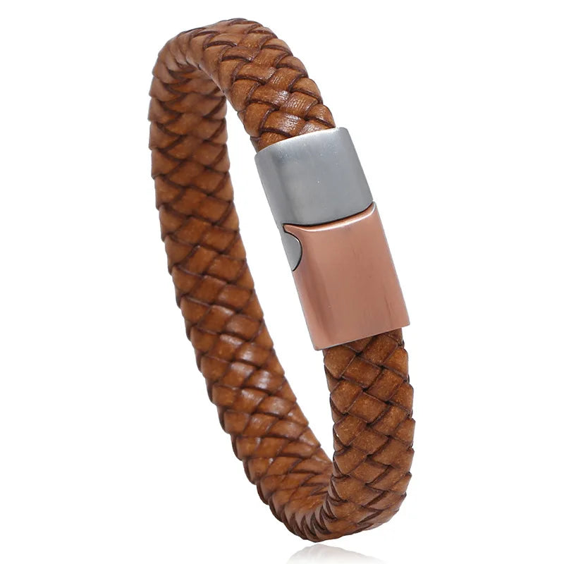 Wholesale Custom Acceptable Handmade Adjustable Rope Braided Genuine Bracelet
