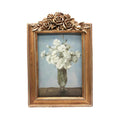 Antique Retro 4x6 Resin Handmade Letterpress Printed Photo Frame Vintage Home Decor Wall Picture Frame