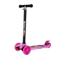 New Design Adjustable PU Outdoor Aluminum Children Folding 3 Wheel Folding Scooter