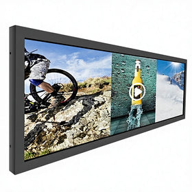 Commercial Display Screen Ultra Wide Touch Screen Monitor for Supermarket Retail Shop Shelf Edge Screen Ultra Wide Shelf Edge