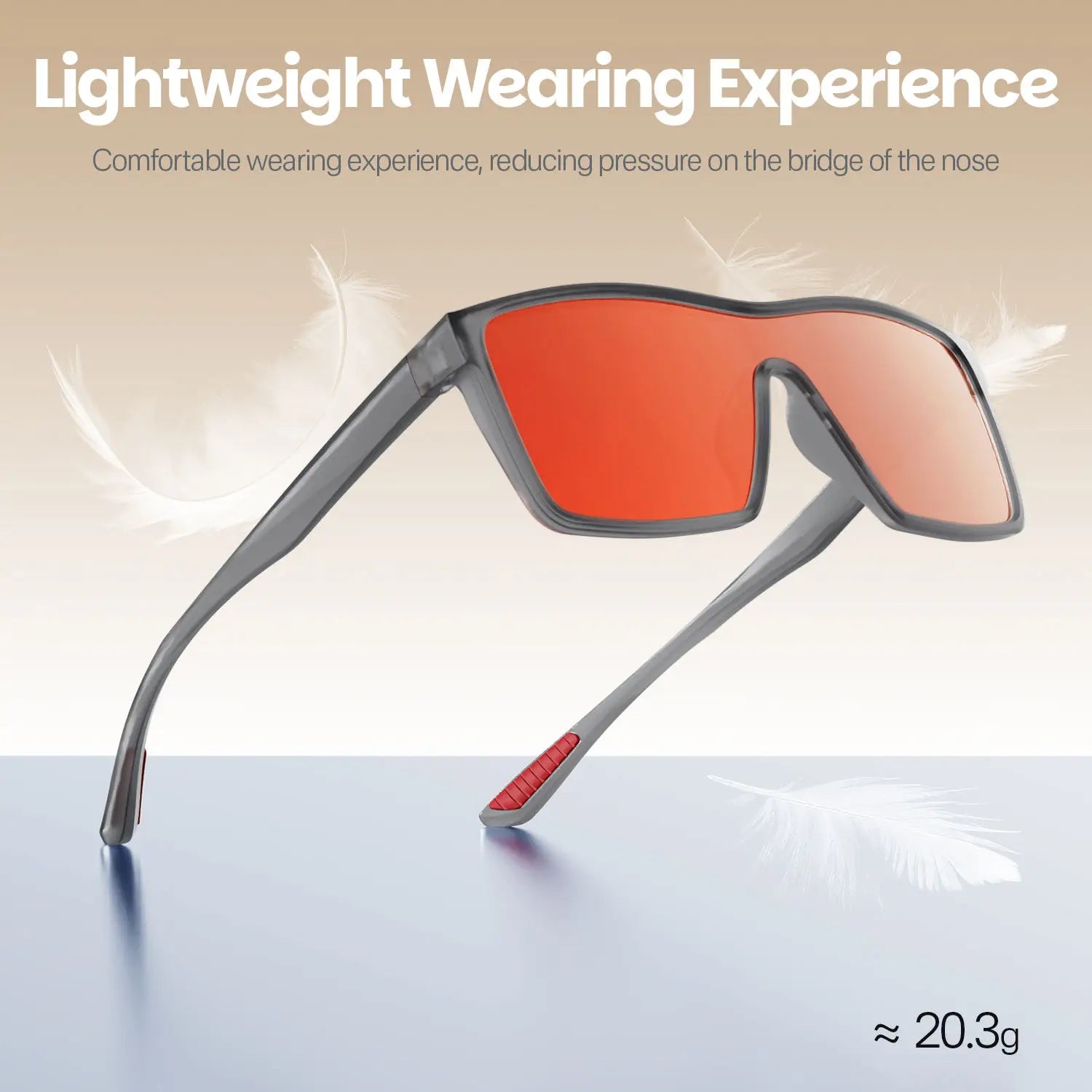 Custom Logo Private Label Tr90 Unisex Oversized Polarized Full Rim One Piece Mirror Shield Fashionable UV Protection Outdoor
