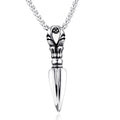 Unique Design Geometric Men Anchor Pendants Stainless Steel Trendy Wedding Party Necklace Jewelry
