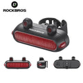 ROCKBROS New Design IPX6 Waterproof Bicycle Cute Fog Taillight LED Charging Model Bicycle Light