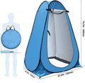 Woqi Portable Pop-up Privacy Shower Tent Automatic Folding Summer Camping Outdoor Changing Room Durable Polyester for Beach Use