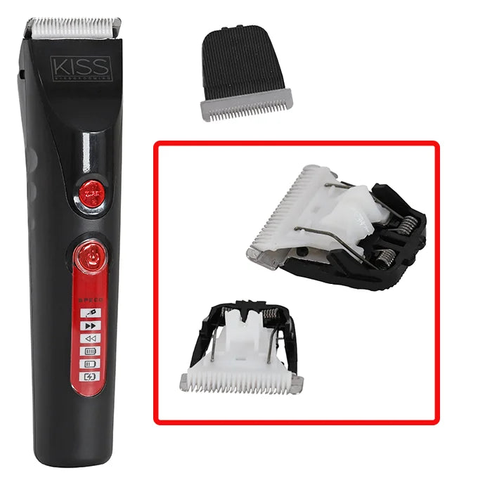 Kiss Adjustable Professional Pet Grooming Waterproof Trimmer Accessary of Blades