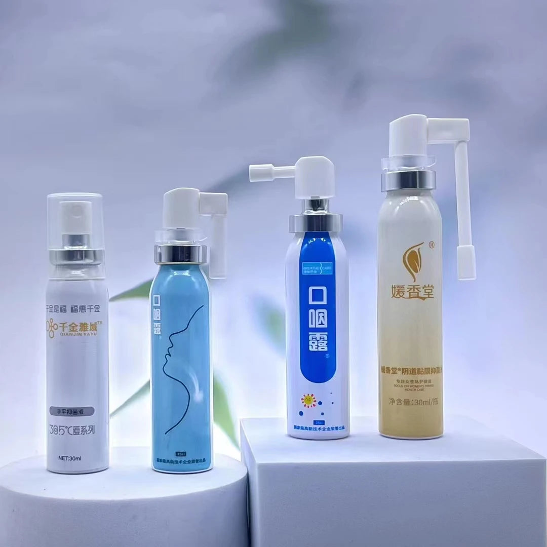 Aluminum Aerosol Dispenser with Offset Printing 10ml 30ml 50ml 60ml 100ml 200ml Dosage Pump 0.12ml Pump Unit Aluminum Bottle