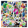 50Pcs Final Space America Cartoon Sticker For Children Funny Cute Decorative Label Bottle Cup Laptop Stickers Decal