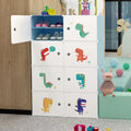 Cartoon-Themed Multi-Layer Shoe Rack Space-Saving Entry Furniture with Kids Storage for Living Room Warehouse Dining Mall Use