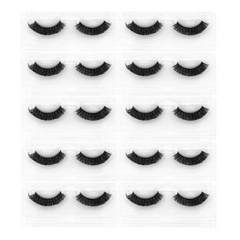 A3D37 Wholesale Eyelashes 3D Faux Mink Lashes Private Label Faux Mink Eyelashes From Vendor