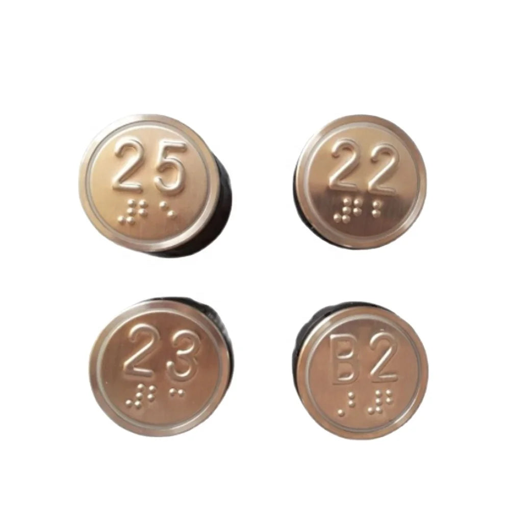 Elevator Spare Parts Elevator Push Button BR36 for COP and LOP