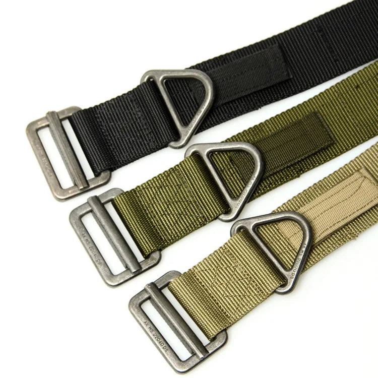 Belt Fashion Custom Fabric  Webbing Nylon Belt  Tactical Men
