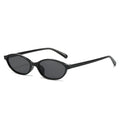New Brand High Quality Luxury Designer Oval Small Frame Sunglasses Personality Plastic Frame Candy Colorful Unisex Sunglasses