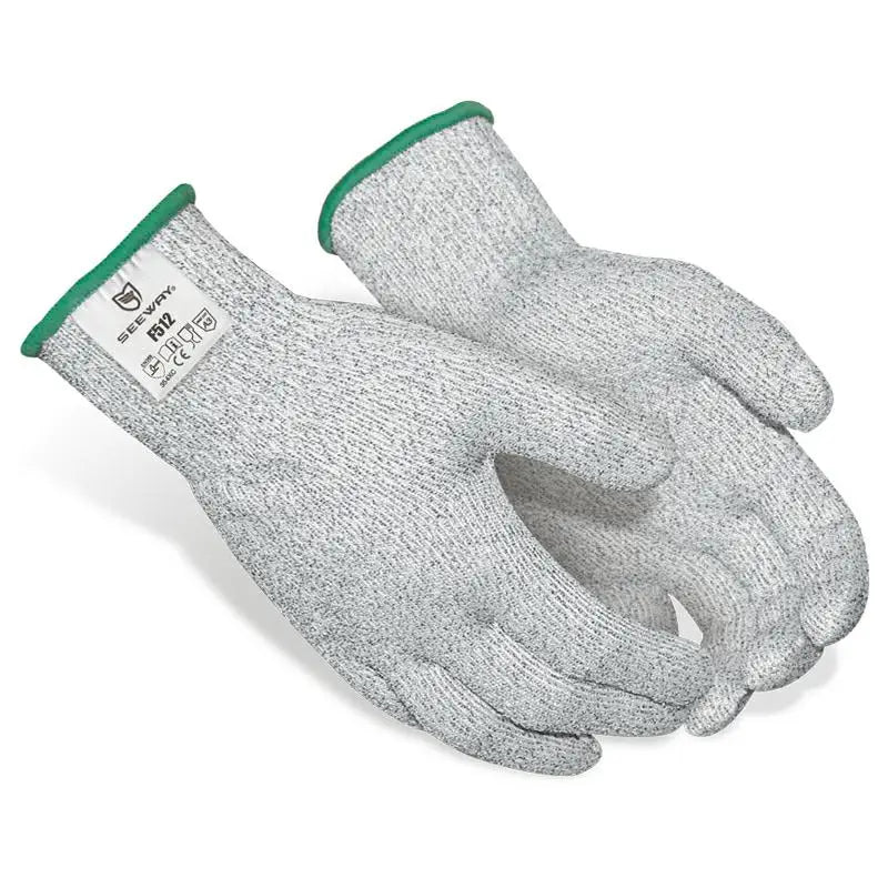 Seeway High Level 5 Cut Protection Food Grade Gloves HPPE Anti-Cut Safe for Food Handling