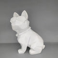 Resin Craft Fluid Cute French Bulldog Vinyl Piggy Bank Dog Home Ornament DIY Fluid Dog