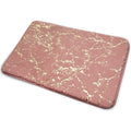2022 New Arrival Luxurious Anti Non Slip  Absorbent Absorbing Floor Door Washroom Bath Mats Bathroom Mats Rug Set