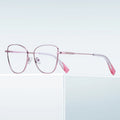 Ready Stock Candy Color Metal Glasses Frame Anti-Blue Light Optical Frames Spectacles for Women Eyewear China Factory