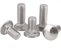 DIN 603 Stainless Steel Plain Finish Round Head Square Neck Carriage Bolts