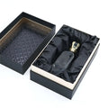Luxe Lid Bottom Larger 75ml Perfume Bottle Box Packaging for Oil Fragrance Box With Custom Silk Insert and Gold Set