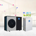 Nulite 10kw 20kw Outdoor/indoor Heating Cooling System Dc Inverter Mini Split Heat Pump Heating and Cooling