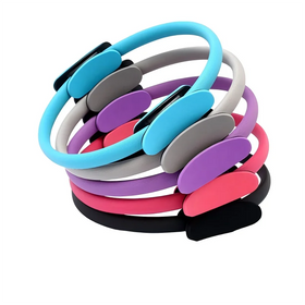 Wholesale Double Handle Magic Circle Fitness Equipment Body Building Pilates Ring with High Visibility for Yoga Pilates Studios